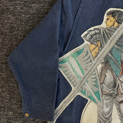 Sweat à capuche gothique à col en fourrure