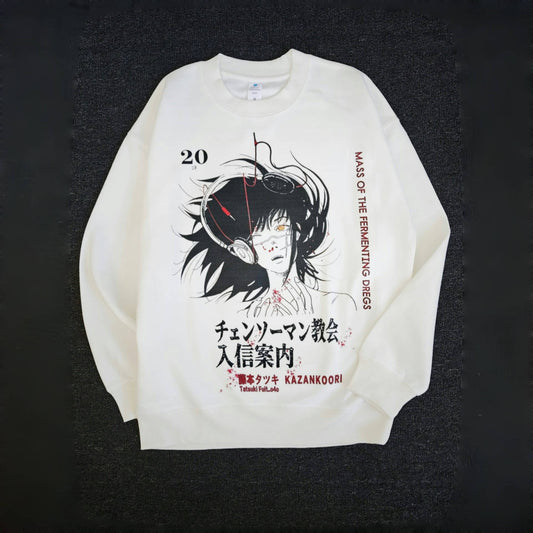 Chainsaw Man Asa Yoru Crewneck Sweatshirt