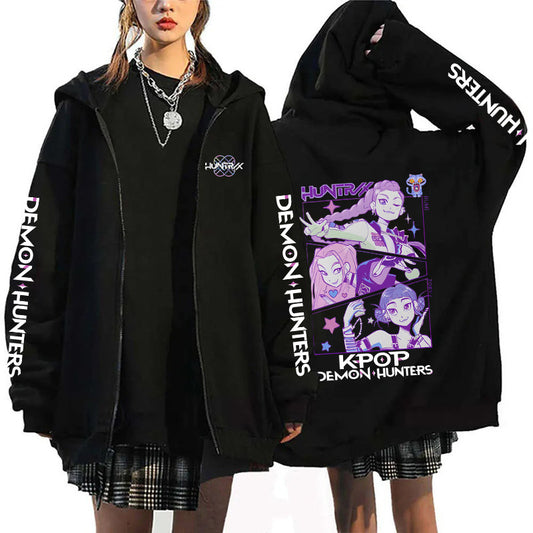 K-Pop Demon Hunters Zip-Up Hoodie