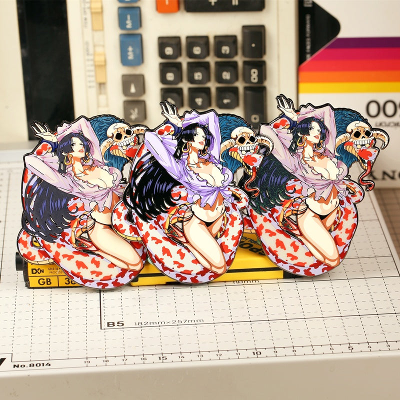 One Piece Empress Boa Hancock Metal Enamel Pin