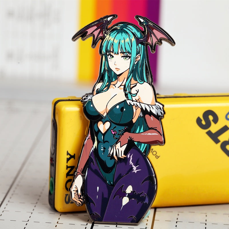 Morrigan Aensland Morrigan Aensland Metal Enamel Pin