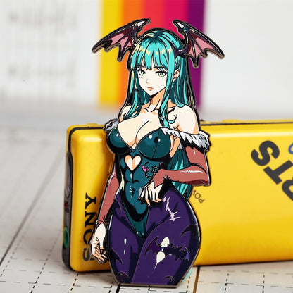 Morrigan Aensland Morrigan Aensland Metal Enamel Pin