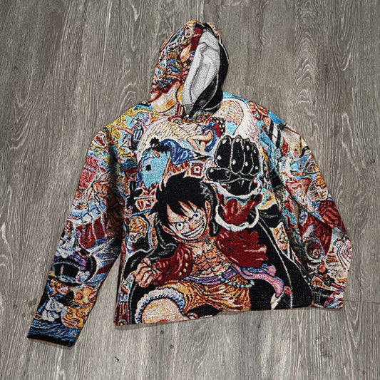 One Piece Luffy Anime Hoodie