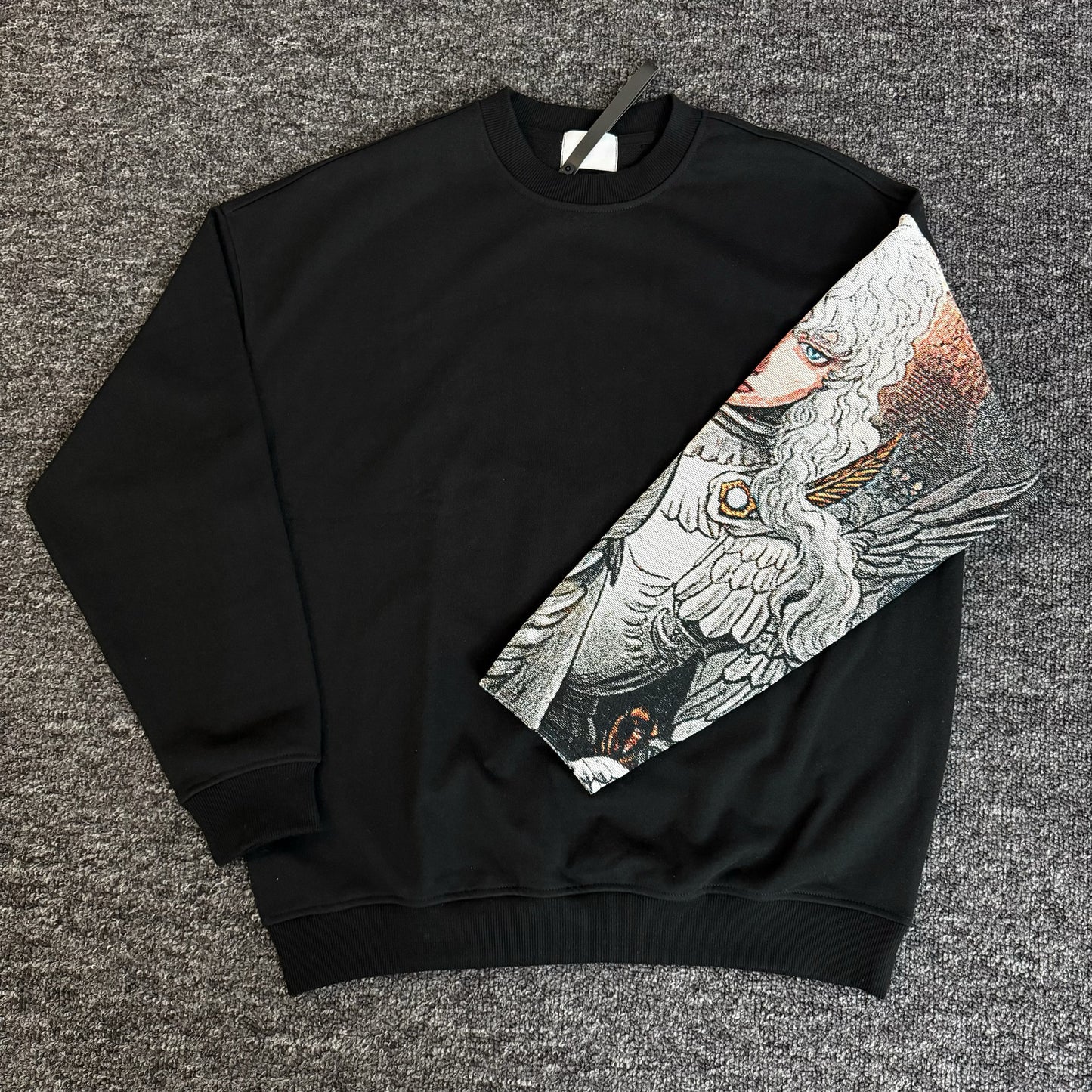 Sweat à capuche gothique à col en fourrure