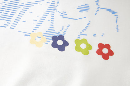 Camiseta de manga larga estética Dandadan de puro algodón