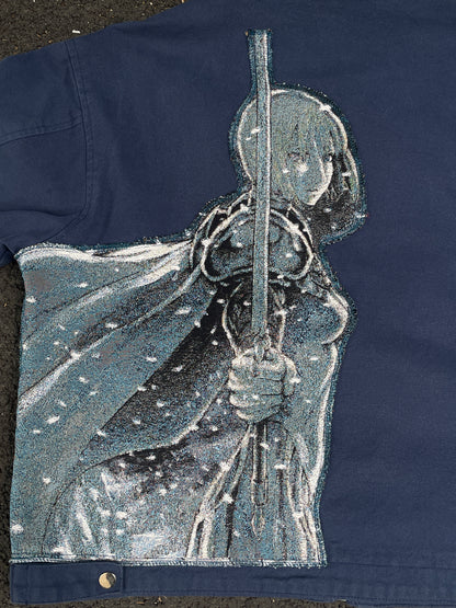 Sweat à capuche gothique à col en fourrure