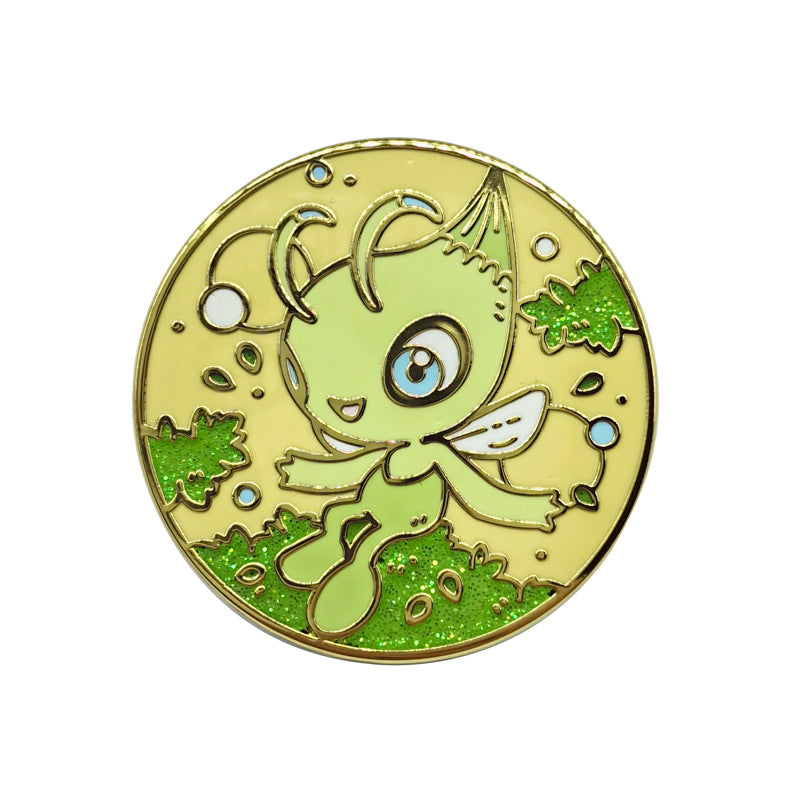 Classic Japanese Anime Spirit Beast Metal Pin