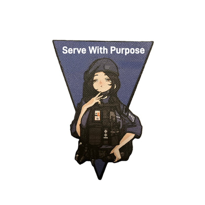 【Prévente】Écusson triangle waifu anime