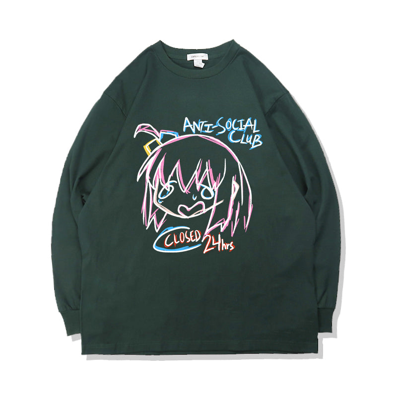 Pure Cotton Bocchi The Rock Gotou Hitori Long Sleeve T-Shirt