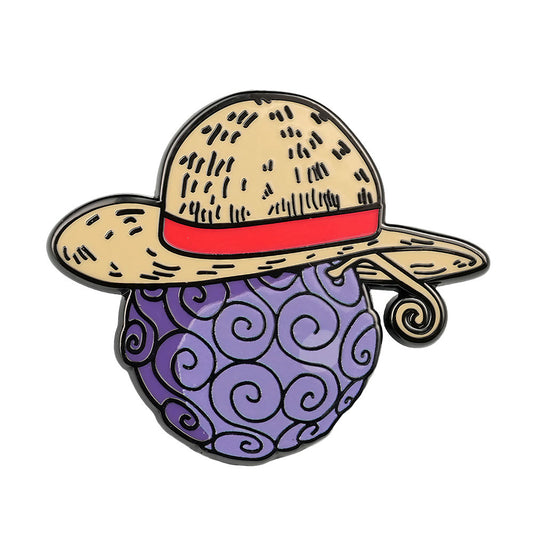 Devil Fruit Metal Pin