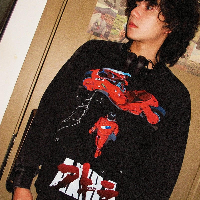 Reiner Baumwollpullover „Offensichtlich gestohlen“ von Kusanagi CT-3X