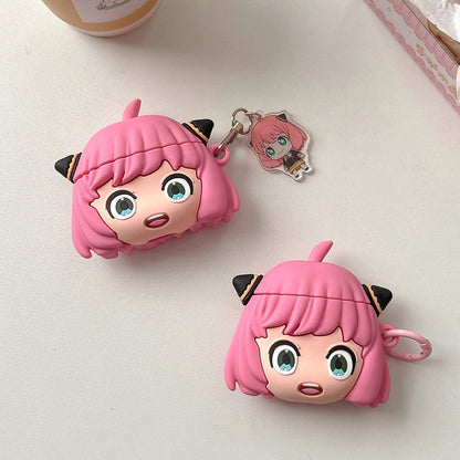 "Pink Peep" Anya AirPods Case