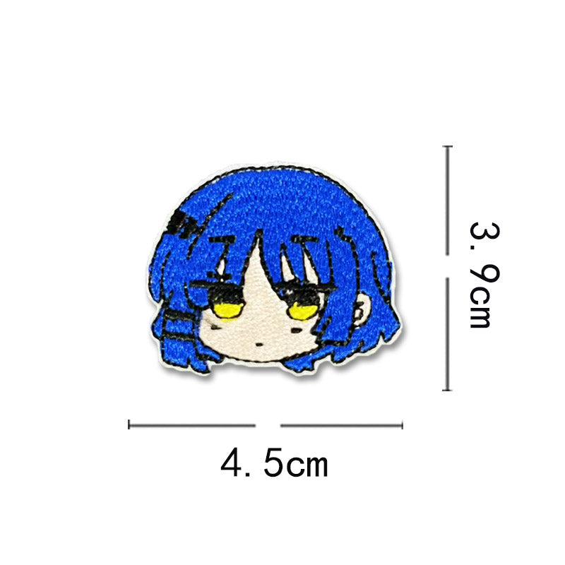 Bocchi The Rock Embroidered Hoodie