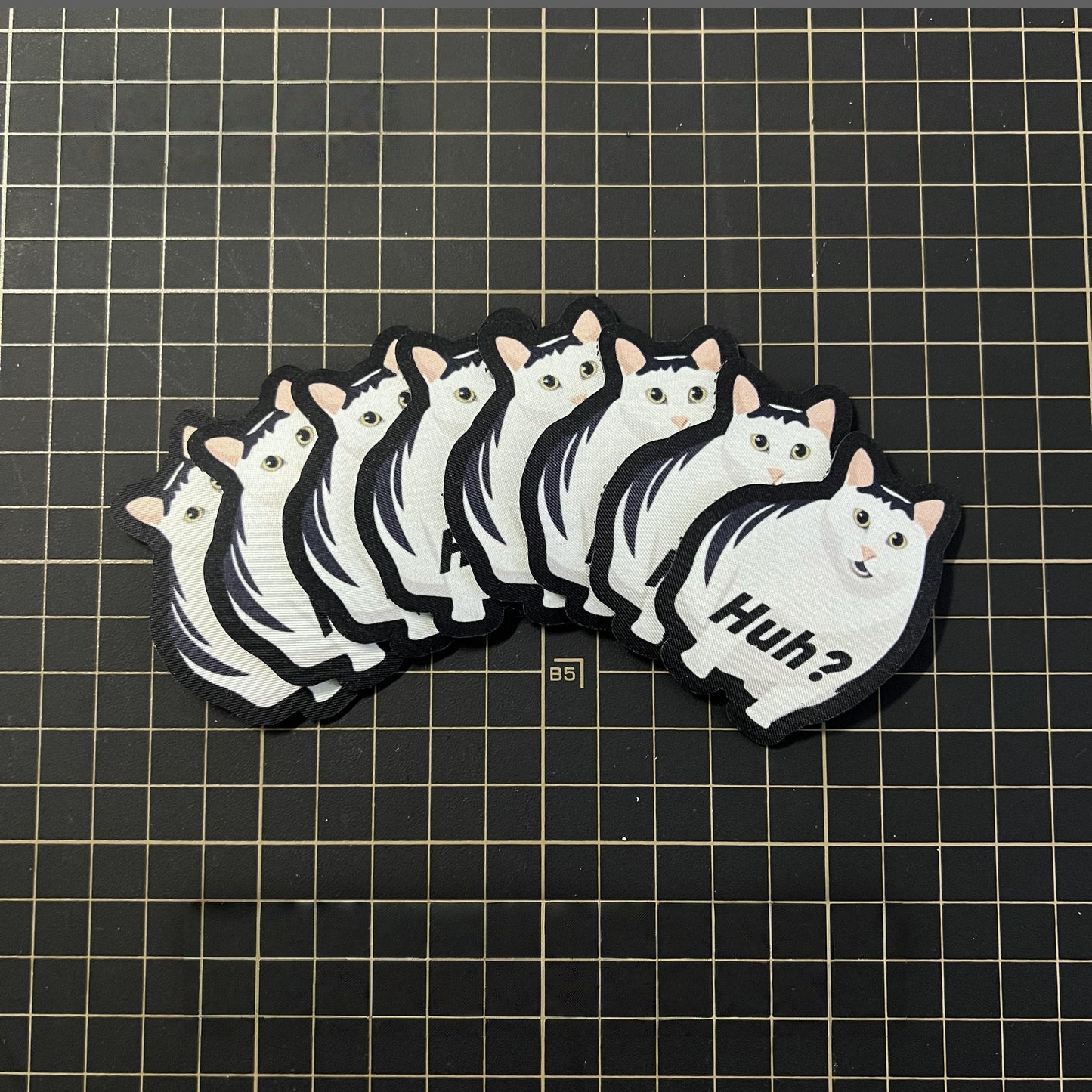 Huh? Confused Cat Meme Tactical Morale Patch