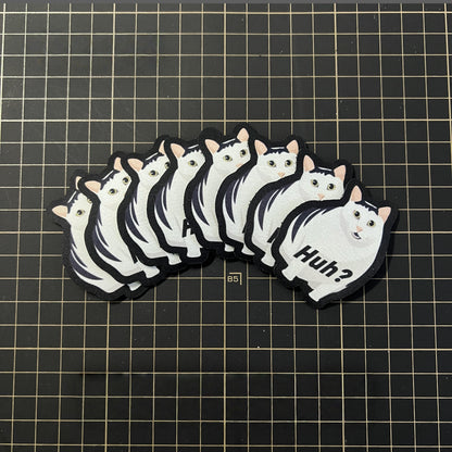 Huh? Confused Cat Meme Tactical Morale Patch