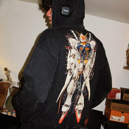 Reiner Baumwollpullover „Offensichtlich gestohlen“ von Kusanagi CT-3X