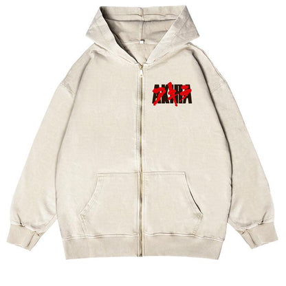 AKIRA Retro Oversized Hoodie