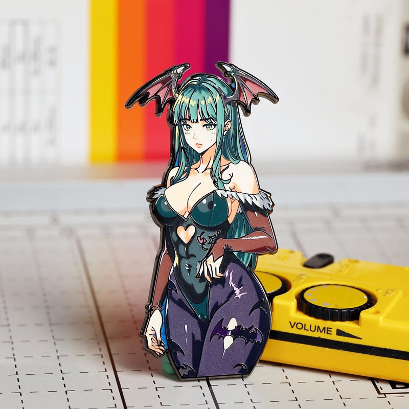 Morrigan Aensland Morrigan Aensland Metal Enamel Pin