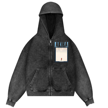 AKIRA Anime DTG Printed Hoodie