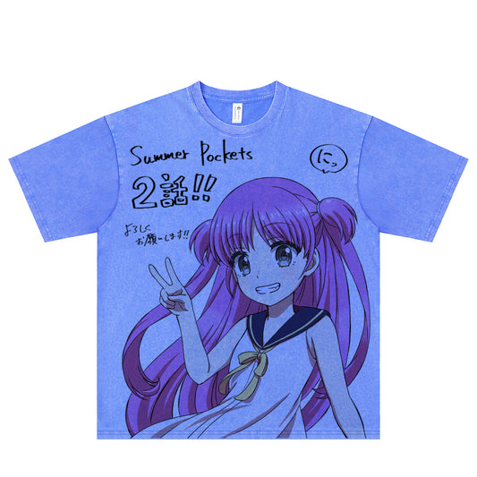 Summer Pockets Kato Umi‌ T-shirt