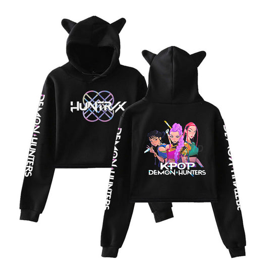 K-Pop Demon Hunters Cat Ear Hoodie