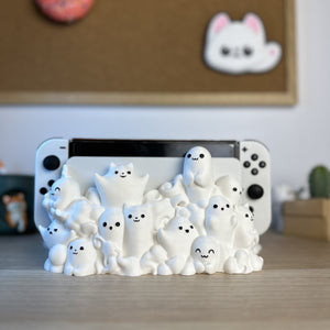 Cute Ghost Dock Stand for Switch