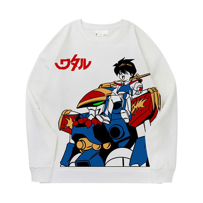 Reiner Baumwollpullover „Offensichtlich gestohlen“ von Kusanagi CT-3X