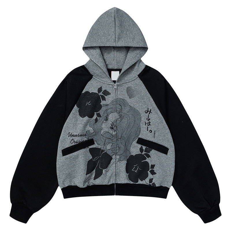 Versailles Rose Vintage Anime Hoodie