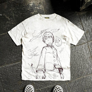 Pure Cotton Akira Cyberpunk Kaneda DTG T-shirt med tryk