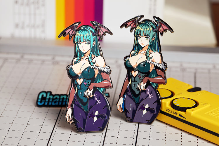 Morrigan Aensland Morrigan Aensland Metal Enamel Pin