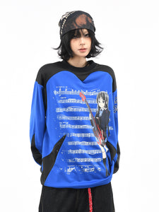 K-on Anime Band Girl Long Sleeve T-Shirt