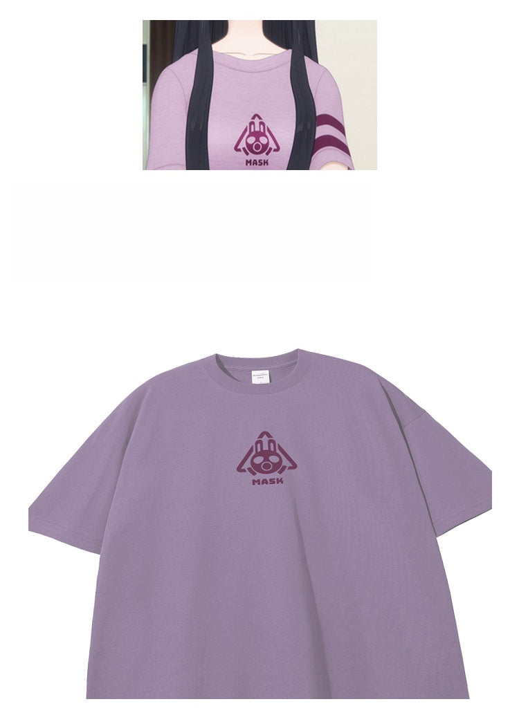 Pure Cotton Dandadan Sød æstetisk langærmet T-shirt