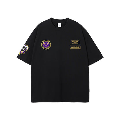 Puur katoenen Dandadan schattig esthetisch T-shirt met lange mouwen