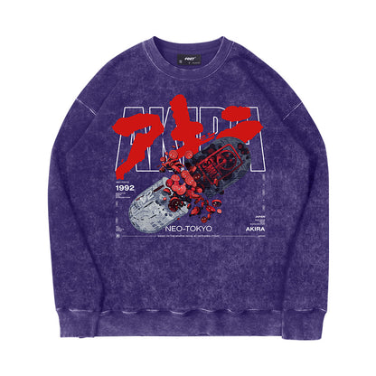 Reiner Baumwollpullover „Offensichtlich gestohlen“ von Kusanagi CT-3X