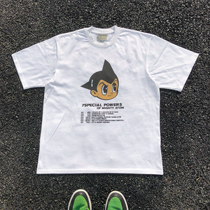 Pure Cotton Akira Cyberpunk Kaneda DTG T-shirt med tryk