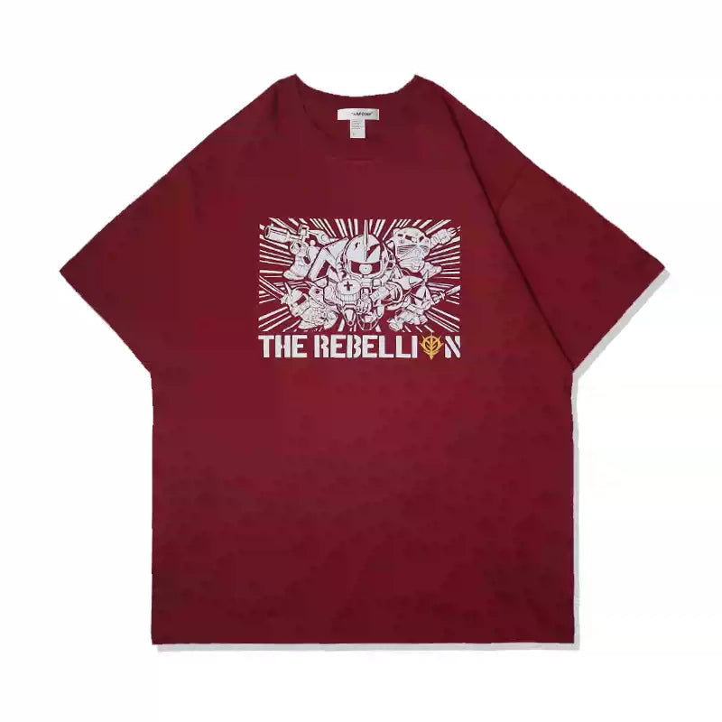 Pure Cotton Mobile Suit Gundam The Rebellion Tshirt