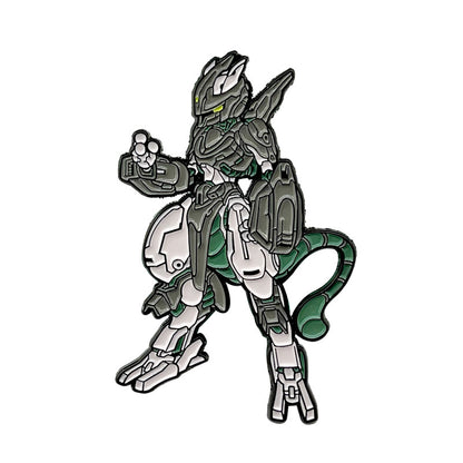 Classic Japanese Anime Spirit Beast Metal Pin Badge