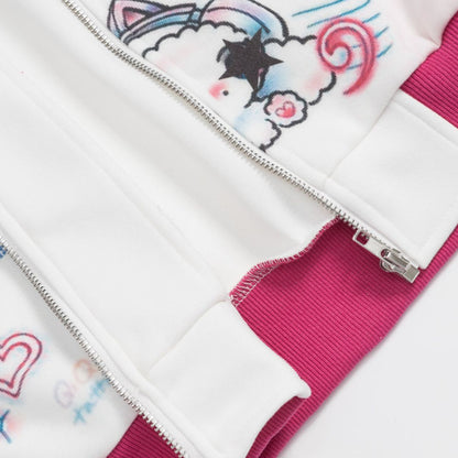 Camiseta de manga larga estética Dandadan de puro algodón