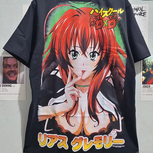 T-shirt graphique animé Lain