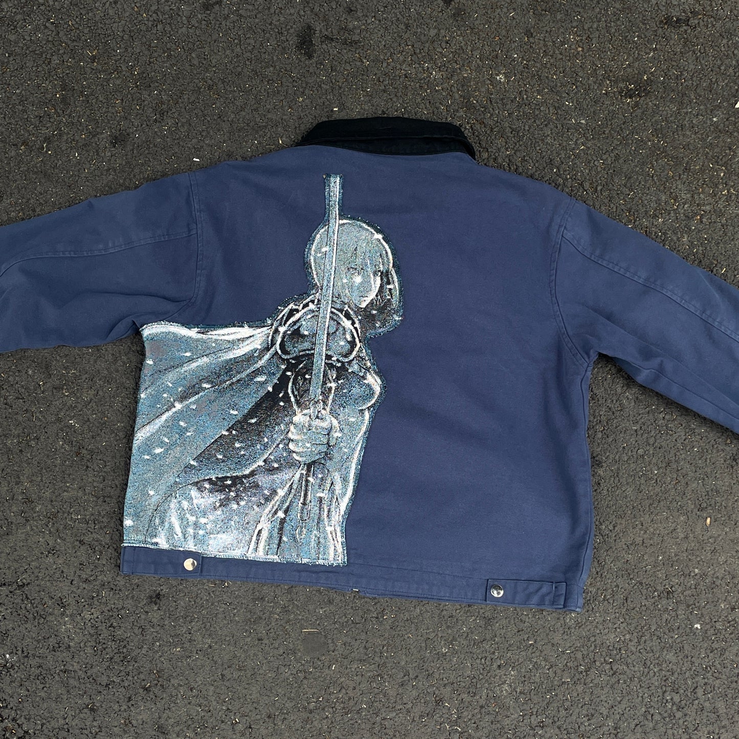 Sweat à capuche gothique à col en fourrure