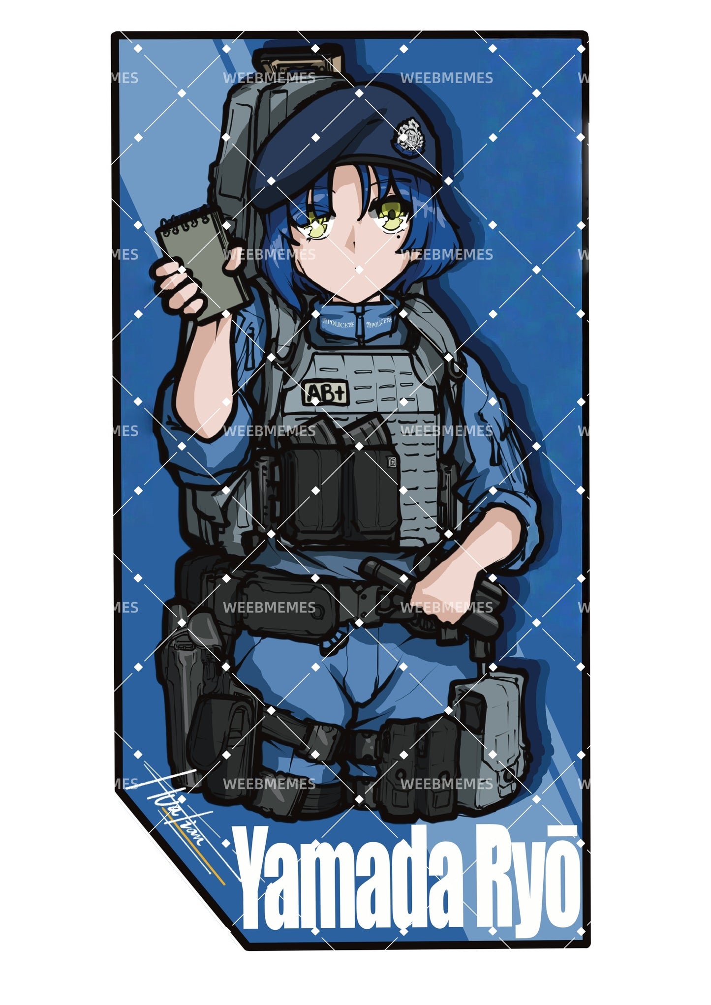 Genshin Furina metallipinta