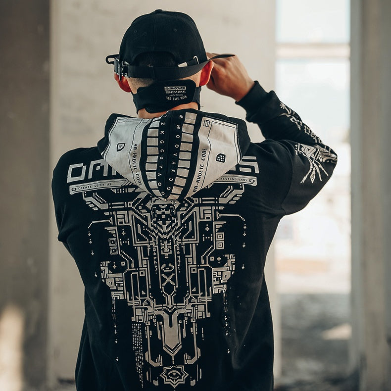 Cyberpunk Futuristic Hoodie