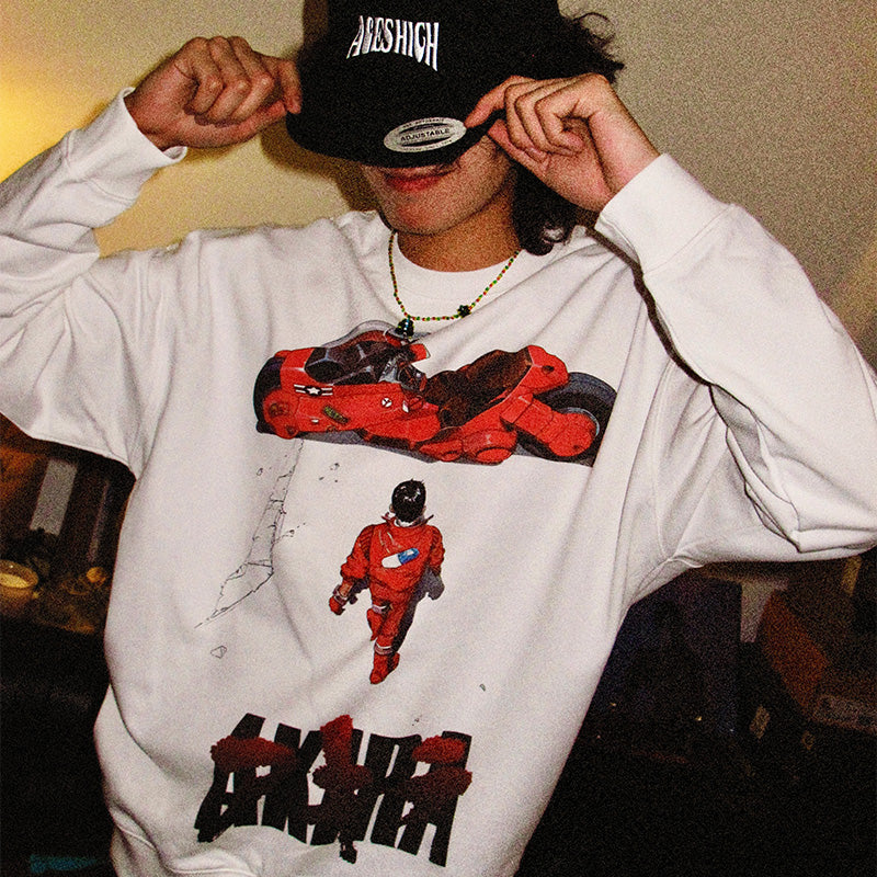 Reiner Baumwollpullover „Offensichtlich gestohlen“ von Kusanagi CT-3X