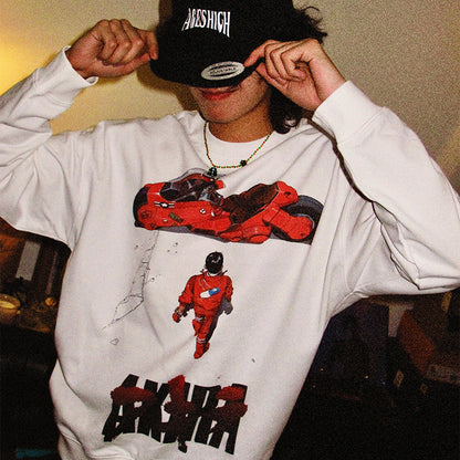 Reiner Baumwollpullover „Offensichtlich gestohlen“ von Kusanagi CT-3X