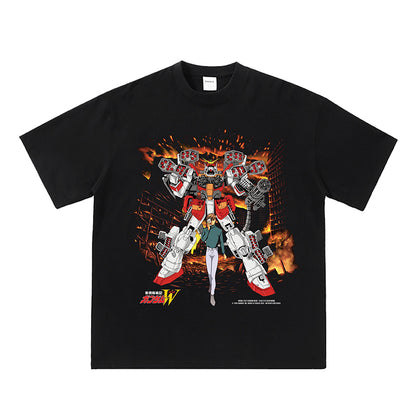 Pure Cotton Mobile Suit Gundam Retro T-shirt