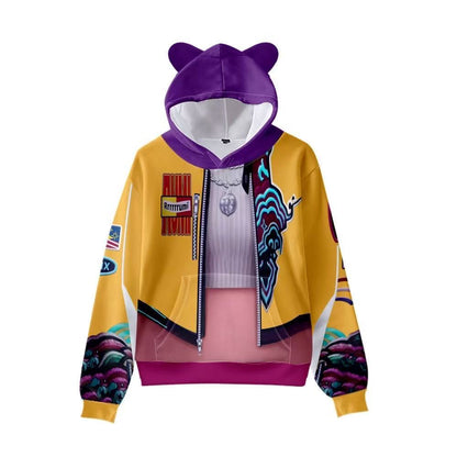 Sweat à capuche chat Kawaii Byouki