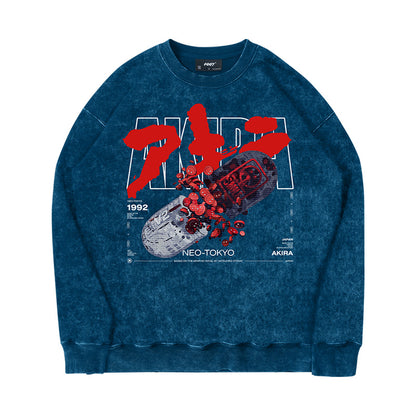 Reiner Baumwollpullover „Offensichtlich gestohlen“ von Kusanagi CT-3X