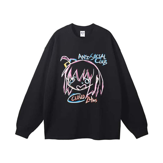 Pure Cotton Bocchi The Rock Gotou Hitori Long Sleeve T-Shirt