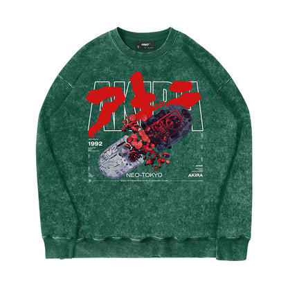 Reiner Baumwollpullover „Offensichtlich gestohlen“ von Kusanagi CT-3X