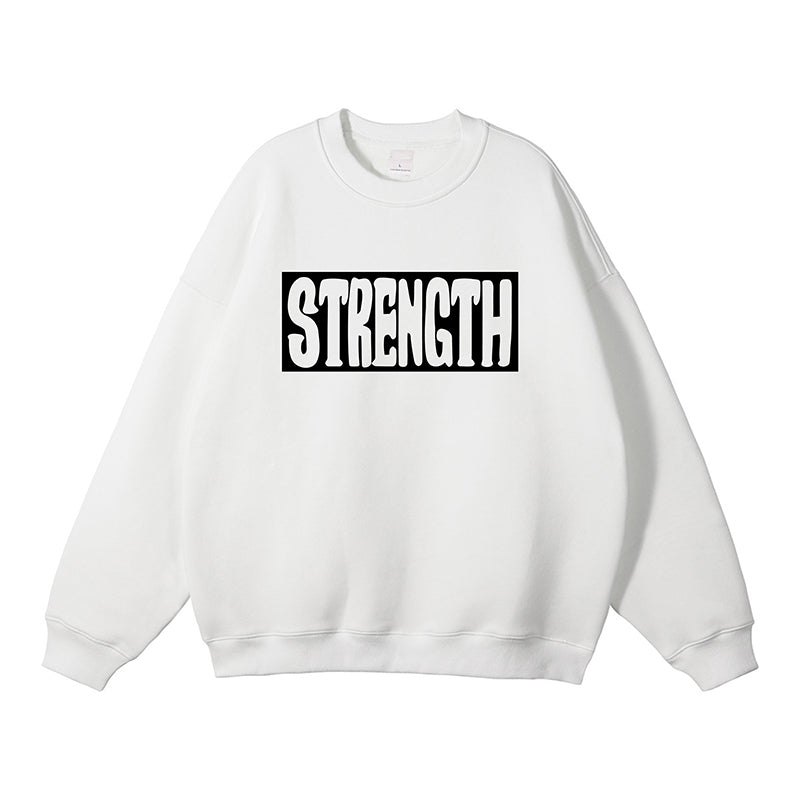 Girls Band Cry Strenth Crewneck Sweatshirt